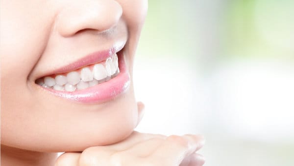 beautiful, white teeth